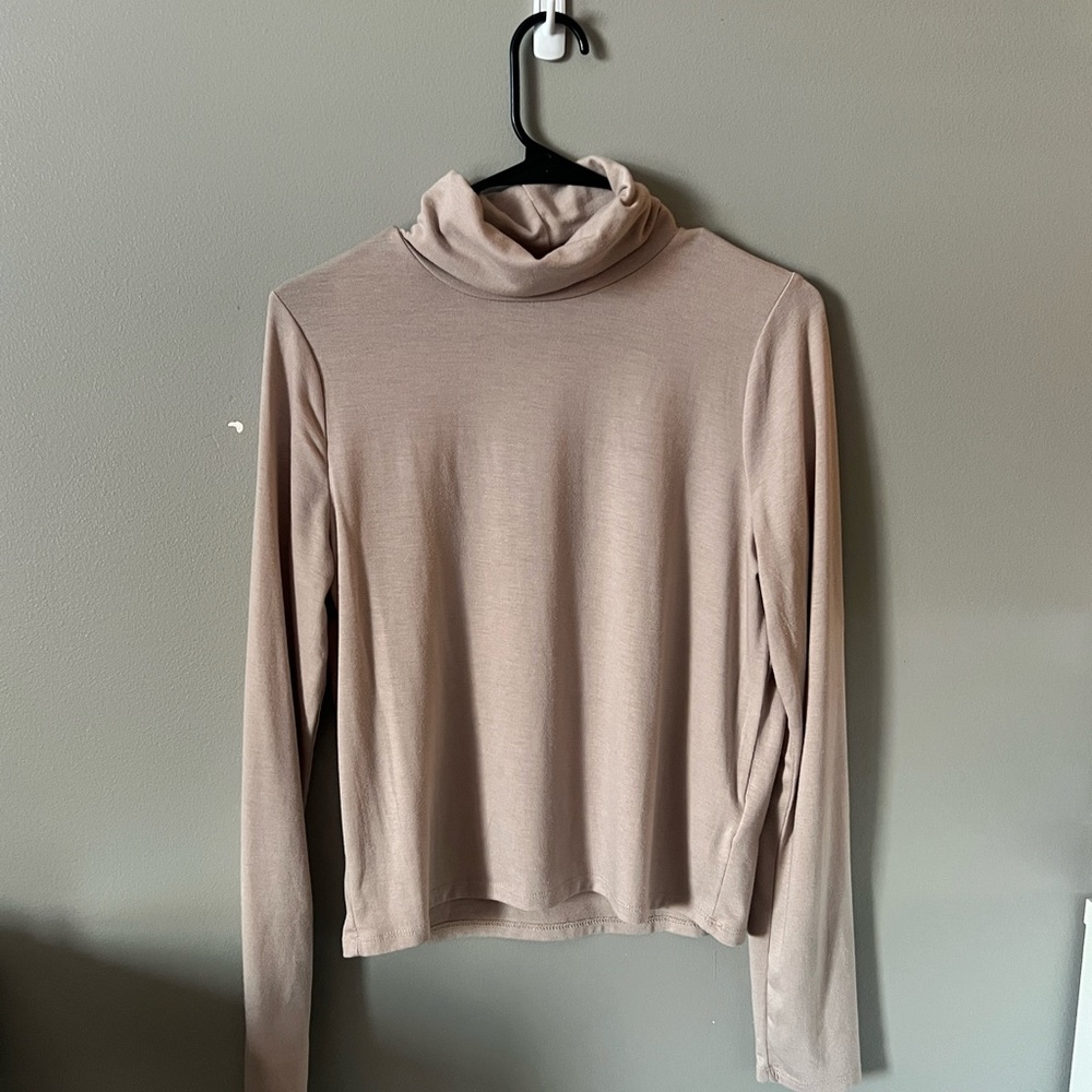 Cotton on turtle neck XL Beige